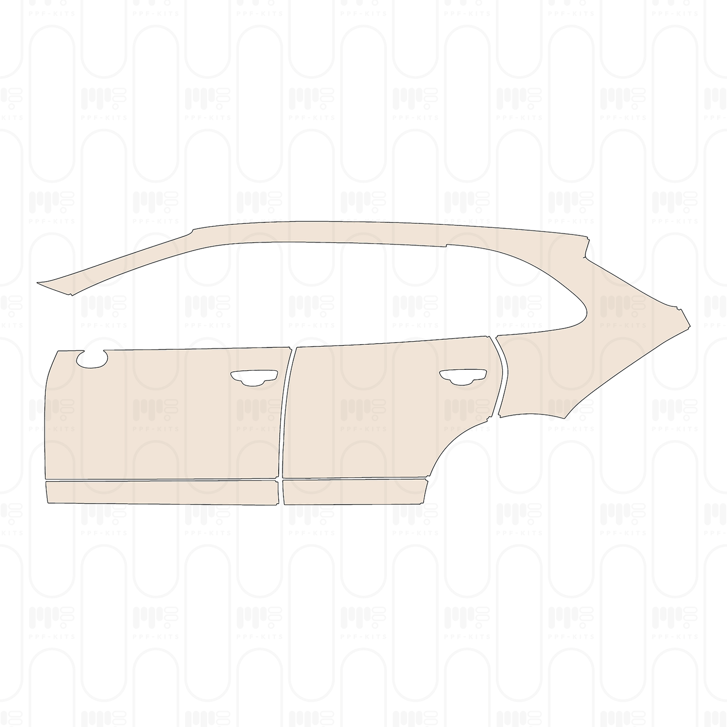 Pre-Cut PPF Porsche Cayenne 2011