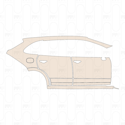 Pre-Cut PPF Porsche Cayenne GTS 2013