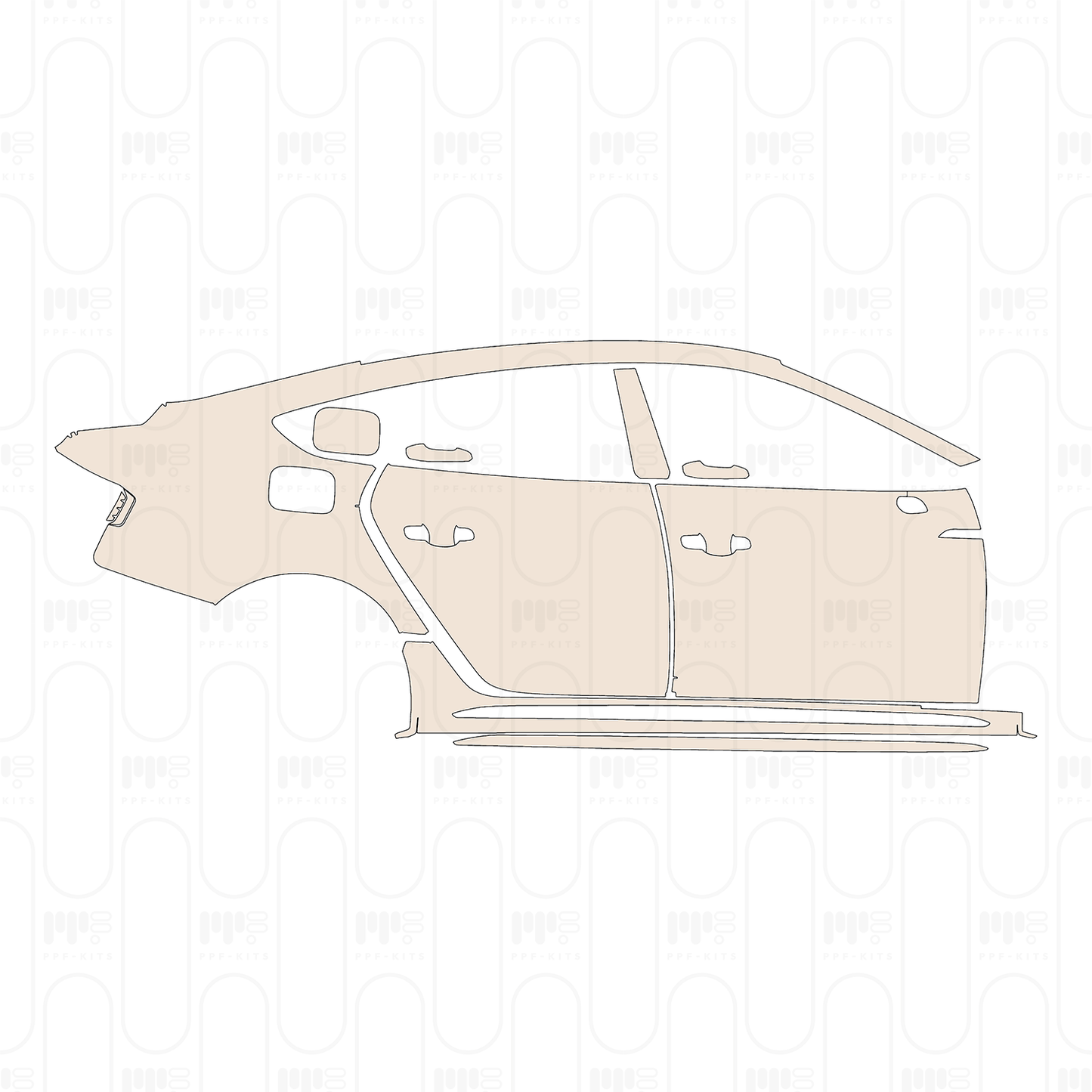 Pre-Cut PPF Audi A5 RS5 Sportback 2019