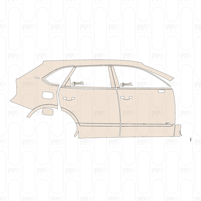 Pre-Cut PPF Bentley Bentayga Standard Wheelbase Base 2021