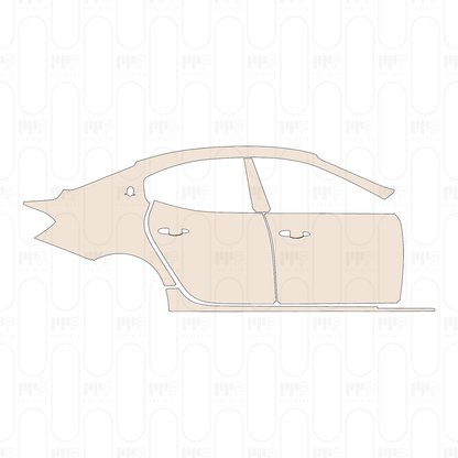 Pre-Cut PPF Maserati Ghibli Base 2014