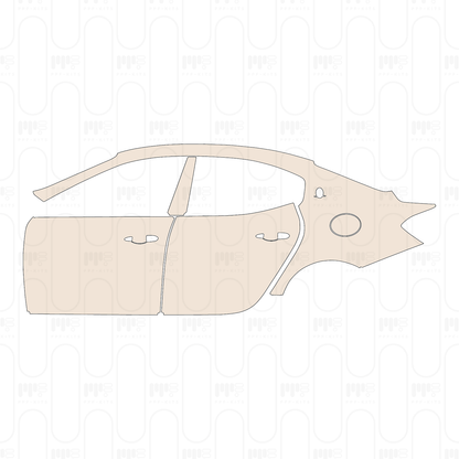 Pre-Cut PPF Maserati Ghibli GranSport 2021