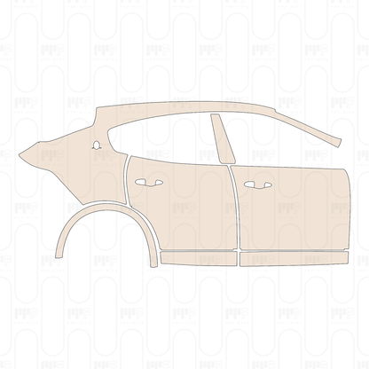 Pre-Cut PPF Maserati Levante Base 2016