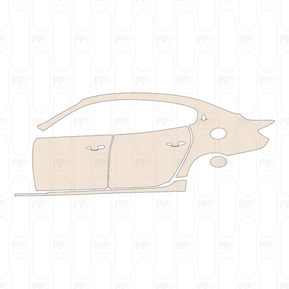 Pre-Cut PPF Maserati Quattroporte Base 2021