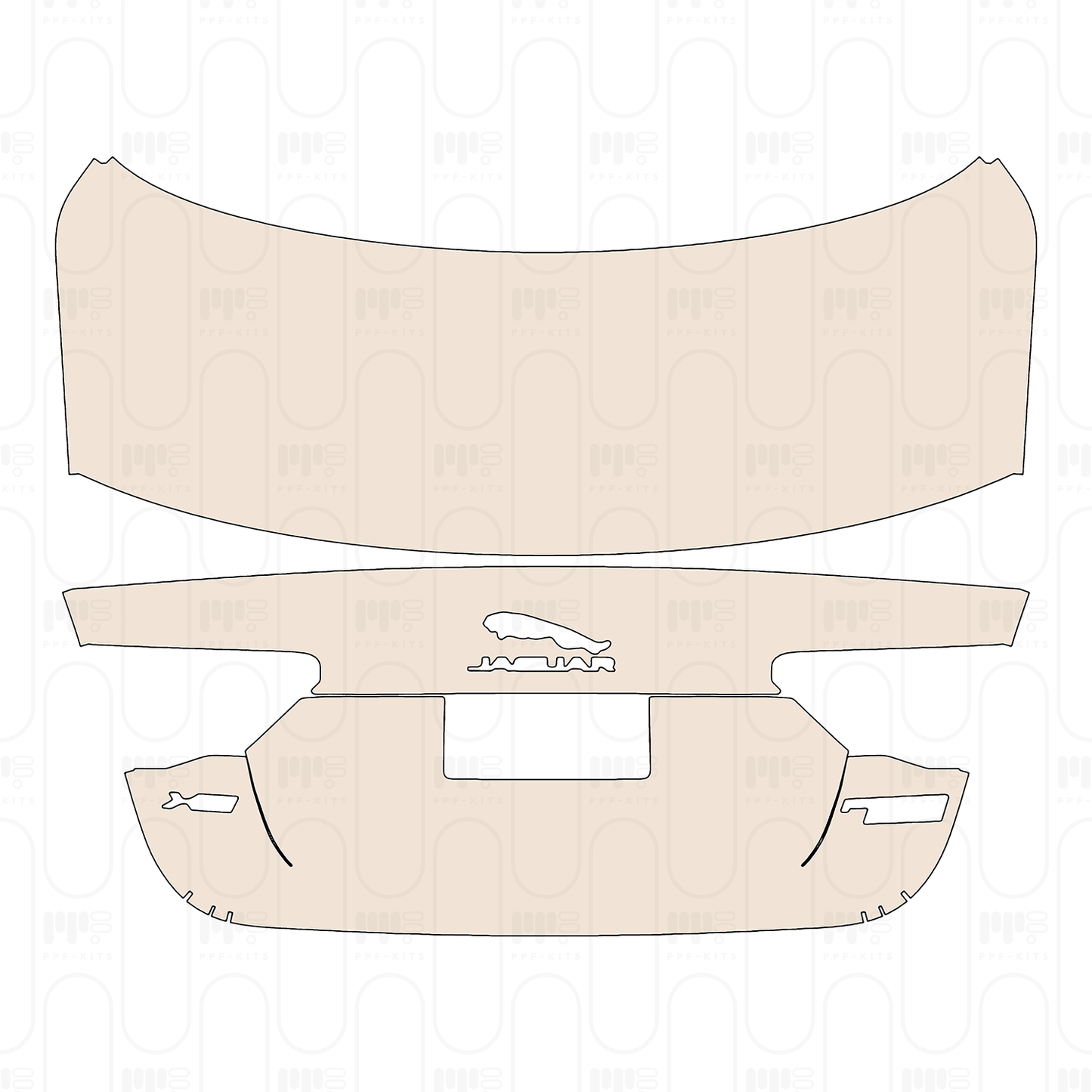 Pre-Cut PPF Jaguar XE (Standard Wheelbase) S 2020