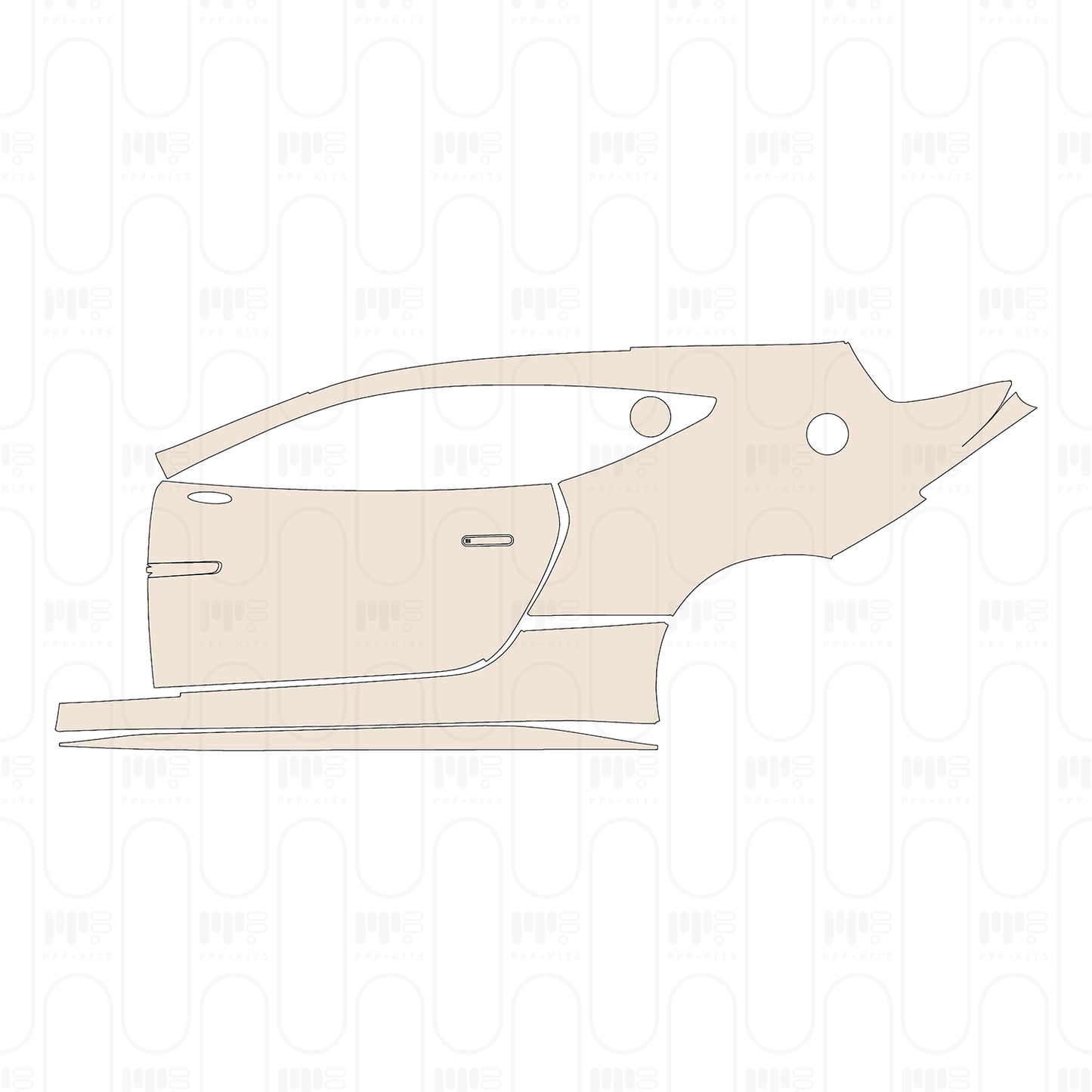 Pre-Cut PPF Aston Martin Vanquish Coupe 2016