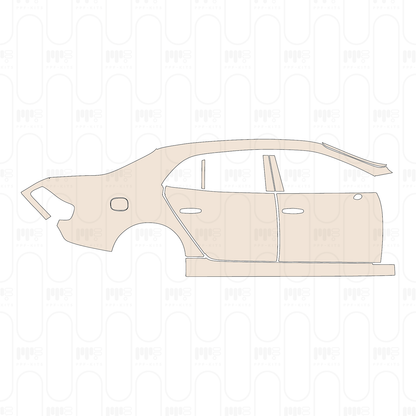 Pre-Cut PPF Bentley Flying Spur V8 2014