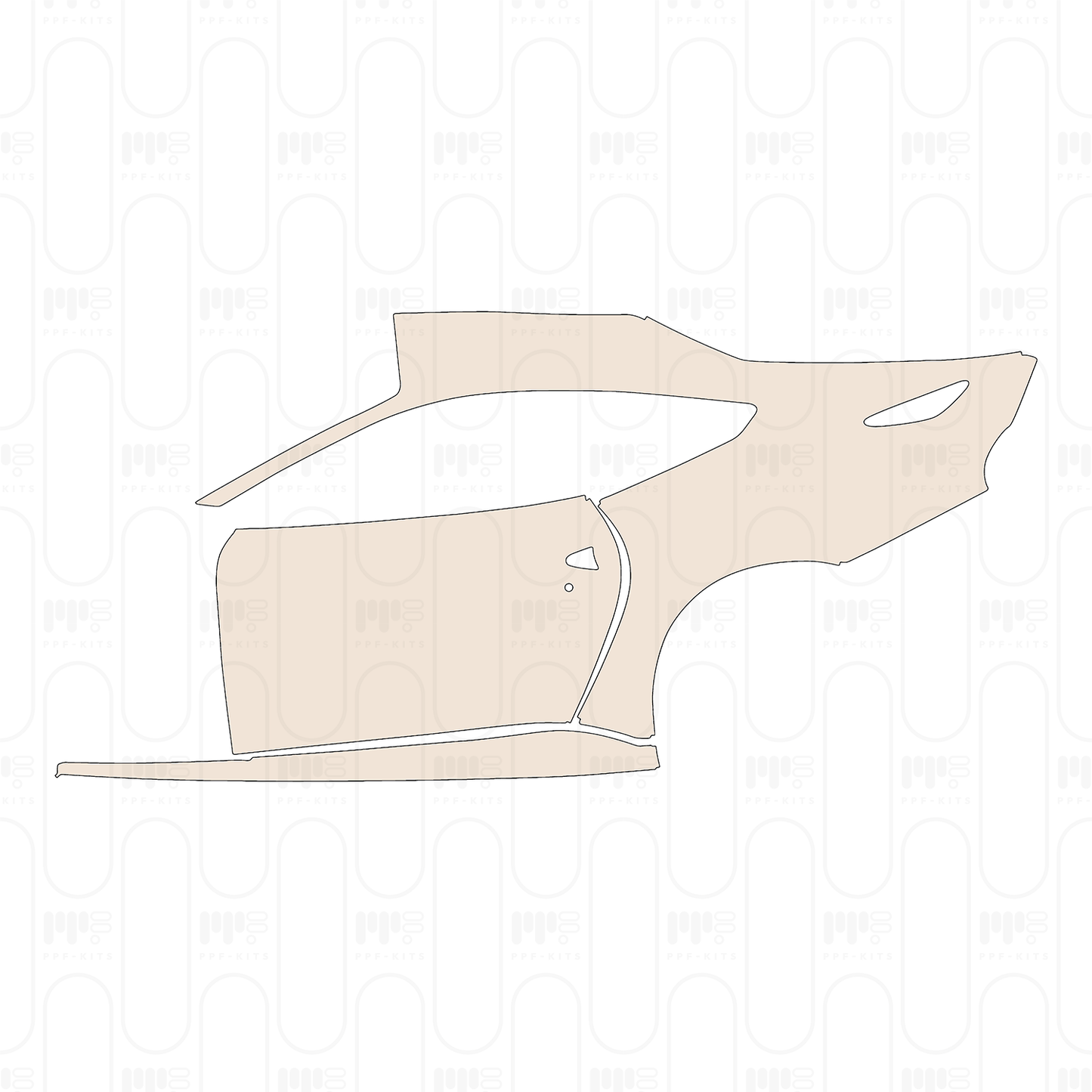 Pre-Cut PPF Ferrari F12 F12berlinetta 2016