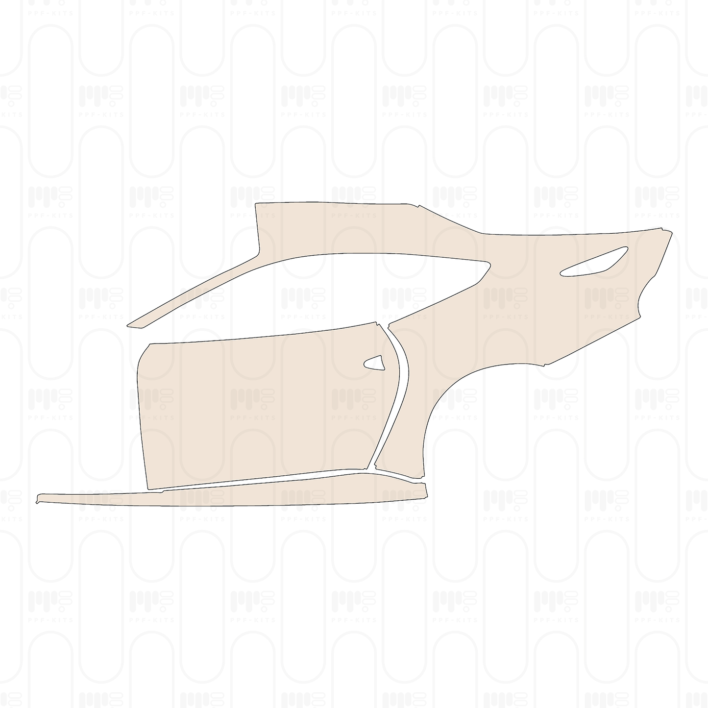 Pre-Cut PPF Ferrari F12 F12berlinetta 2016