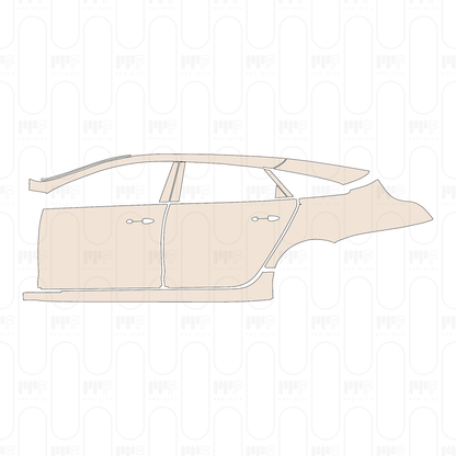 Pre-Cut PPF Jaguar XJ XJL Base 2013