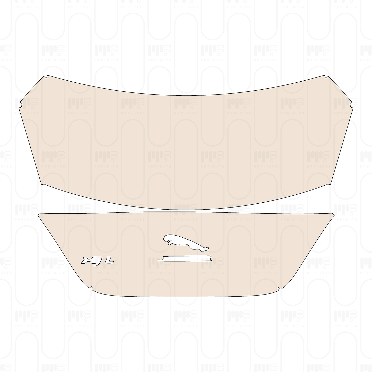 Pre-Cut PPF Jaguar XJ XJL Base 2013