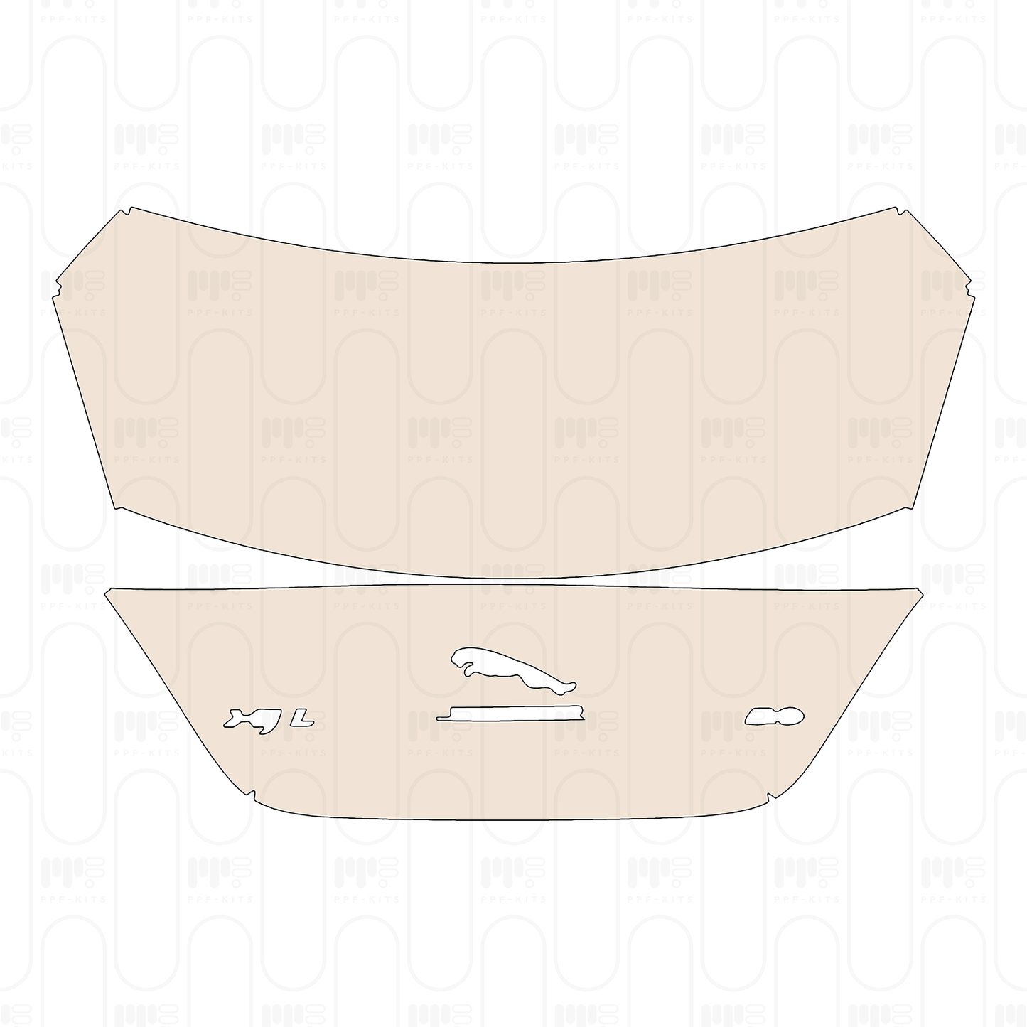 Pre-Cut PPF Jaguar XJ XJL Base 2013