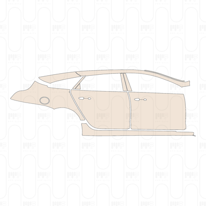 Pre-Cut PPF Jaguar XJ XJL R 2019