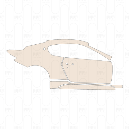 Pre-Cut PPF Maserati GranTurismo S 2012