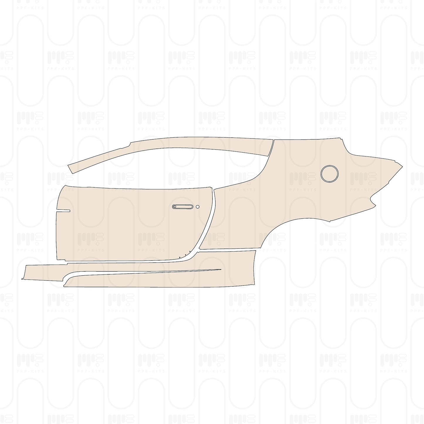Pre-Cut PPF Aston Martin DBS 2009