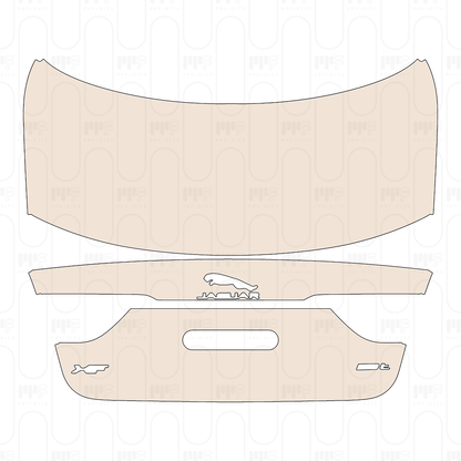 Pre-Cut PPF Jaguar XF Base 2016