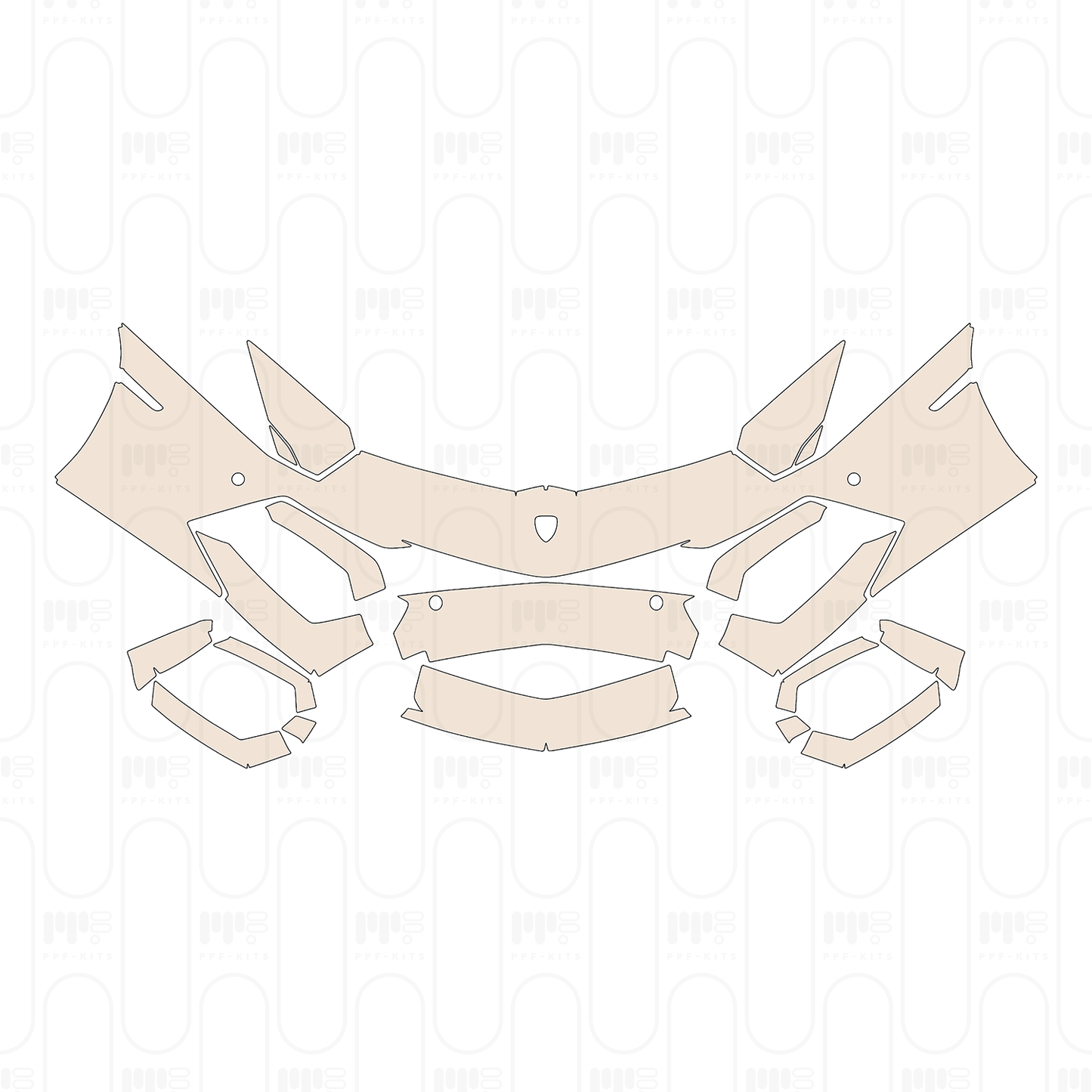 Pre-Cut PPF Lamborghini Aventador LP 700-4 Coupe 2011