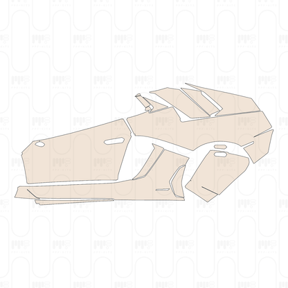 Pre-Cut PPF Lamborghini Aventador LP 750-4 Superveloce Roadster 2016