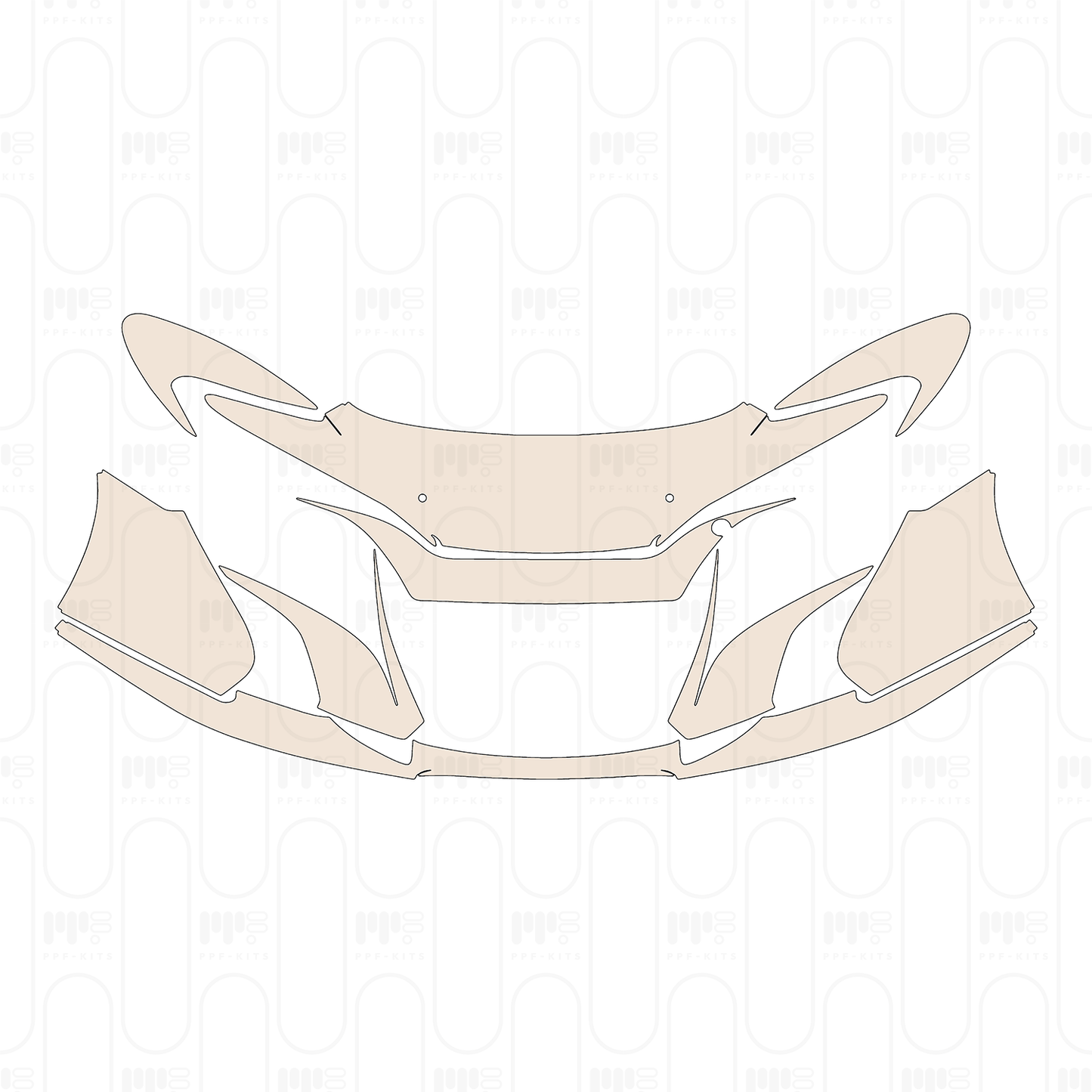 Pre-Cut PPF McLaren 650 650S Coupe 2016