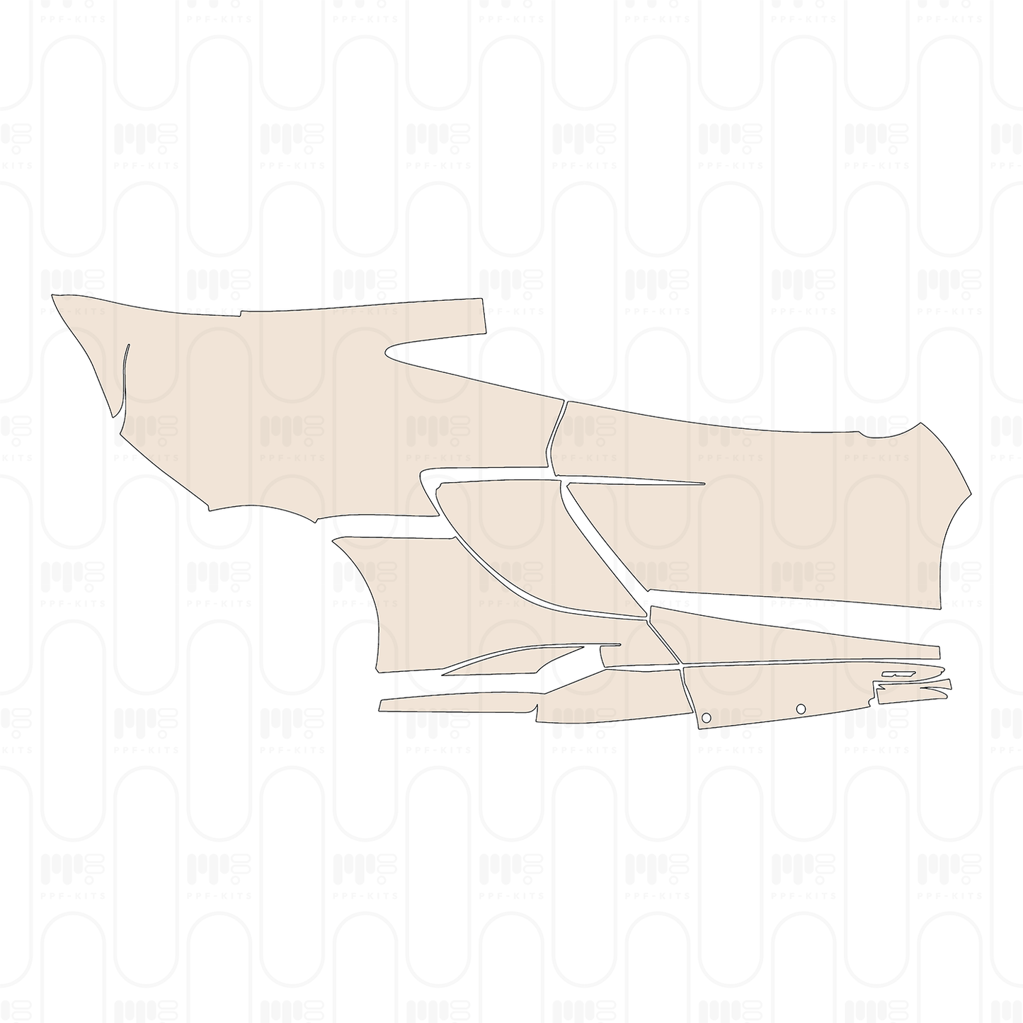 Pre-Cut PPF McLaren 675 675LT Coupe 2015