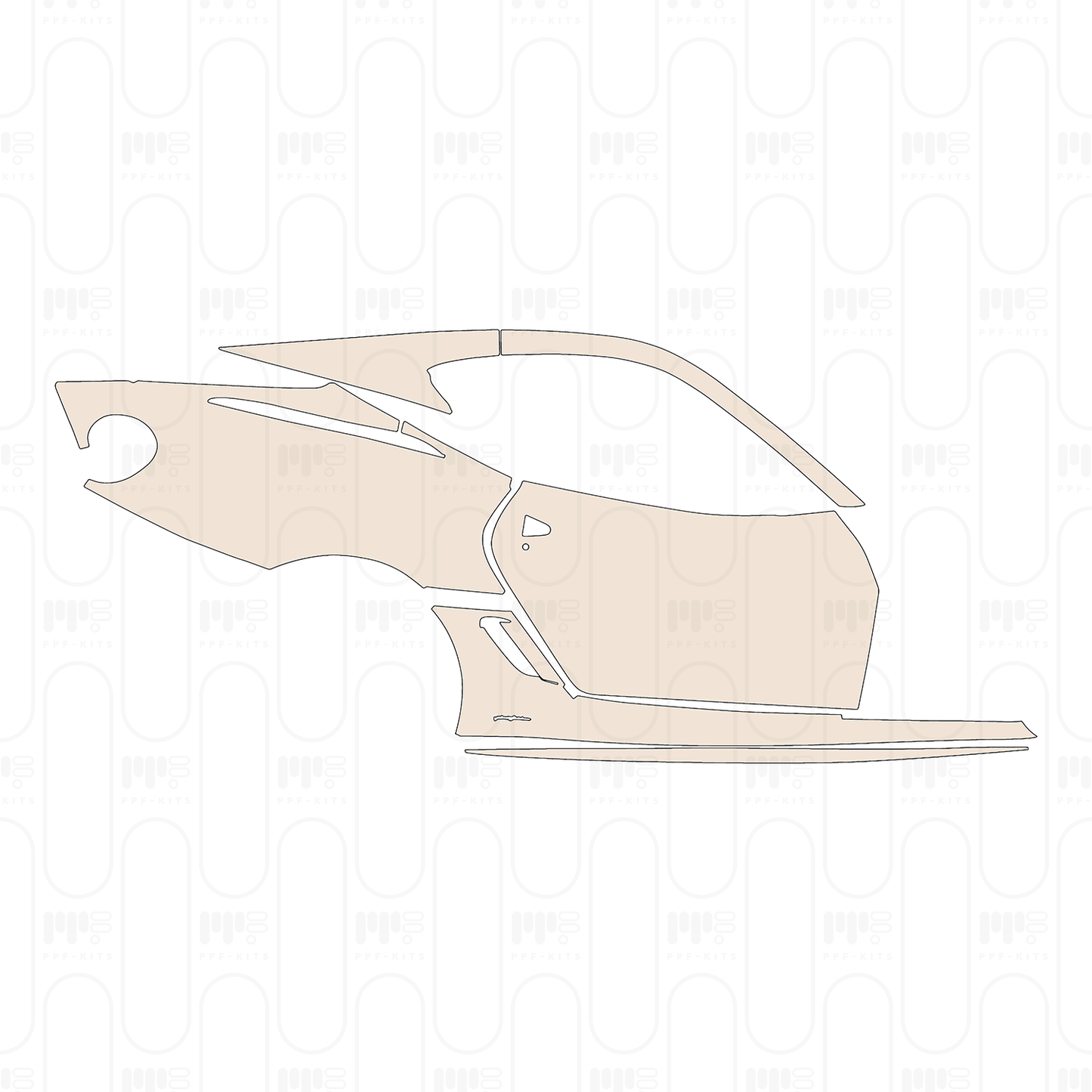 Pre-Cut PPF Ferrari 599 GTO 2012