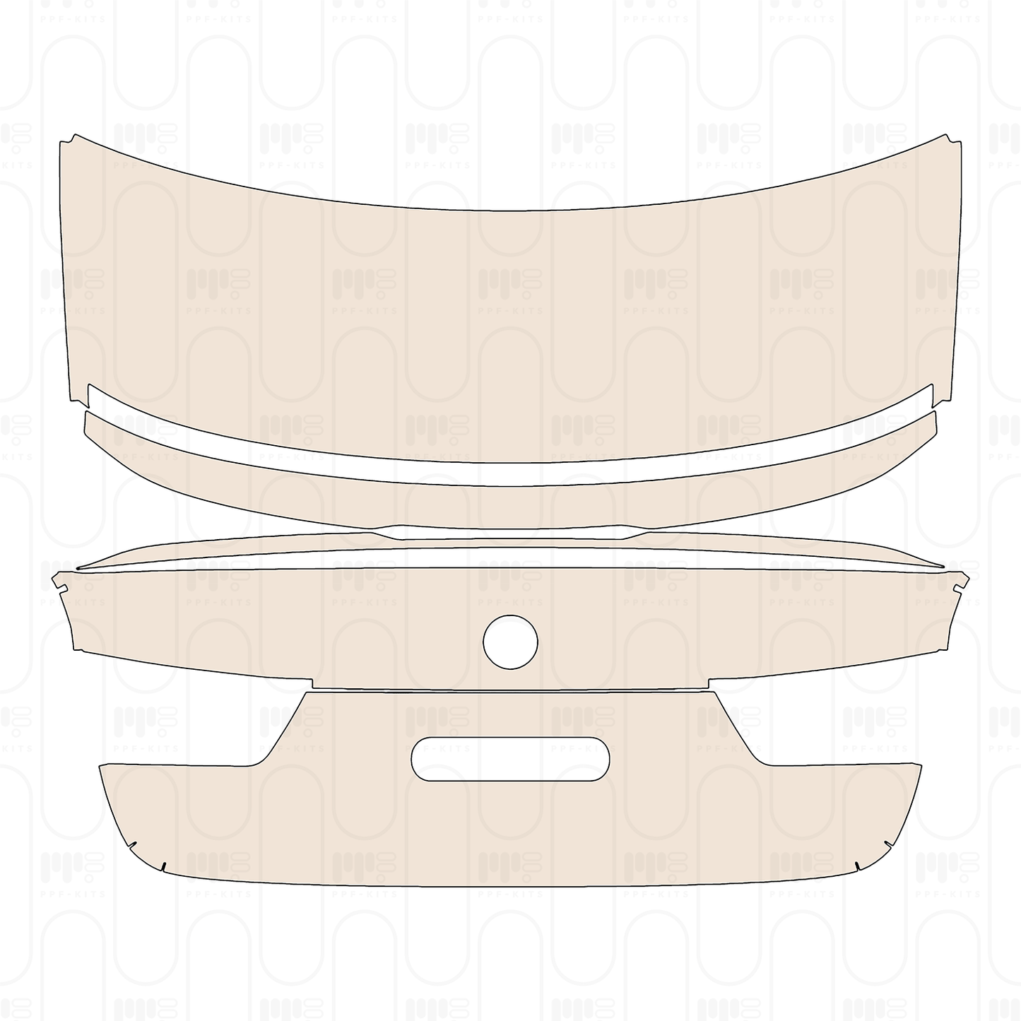 Pre-Cut PPF BMW 3 Series Sedan M3 CS 2025