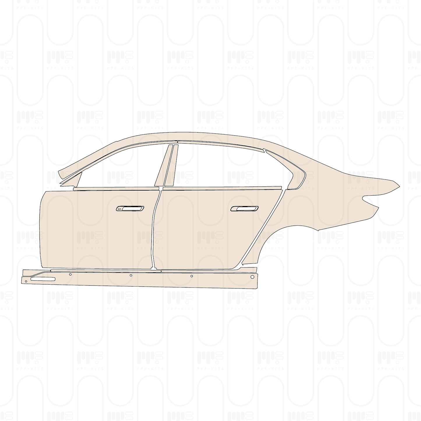 Pre-Cut PPF BMW 7 Series Luxury 2026