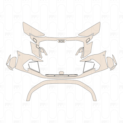 Pre-Cut PPF Audi A3 Sedan RS3 2025