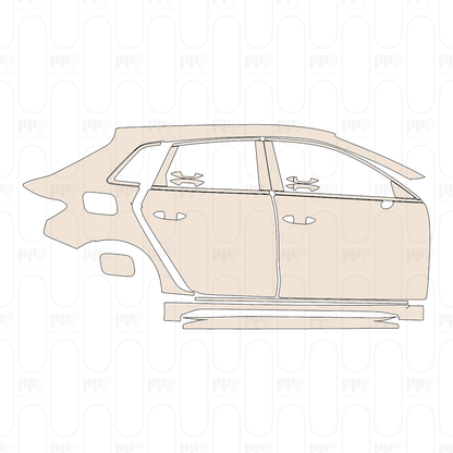 Pre-Cut PPF Audi A3 Sportback RS3 2026