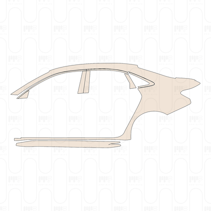Pre-Cut PPF Audi A3 Sedan S3 2025