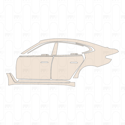 Pre-Cut PPF BMW Alpina B4 Gran Coupe B4 GT 2025