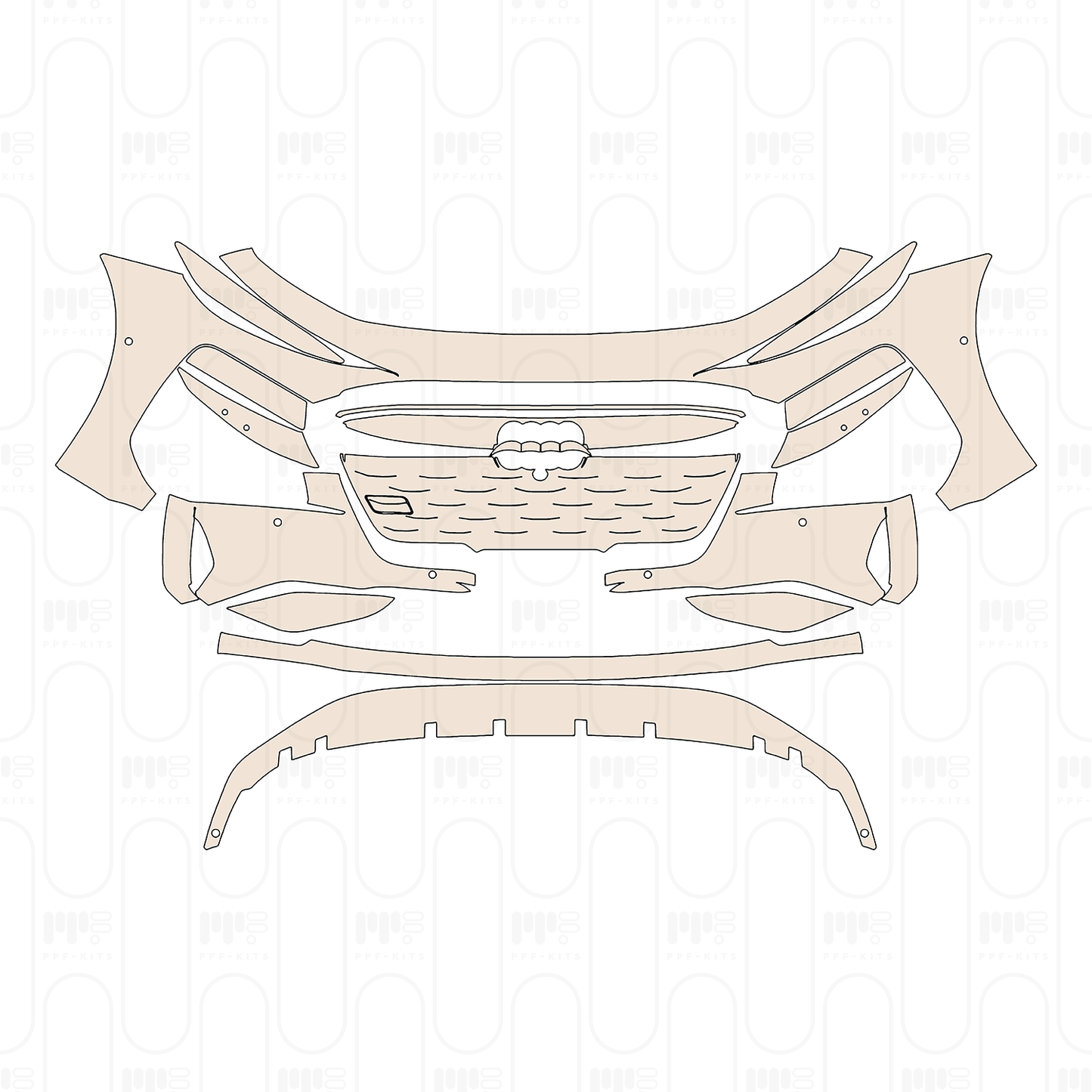 Pre-Cut PPF Audi A6 e-tron A6 Avant e-tron Base 2026