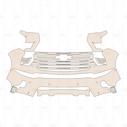 Pre-Cut PPF Chevrolet Silverado HD 2500 HD High Country 2026