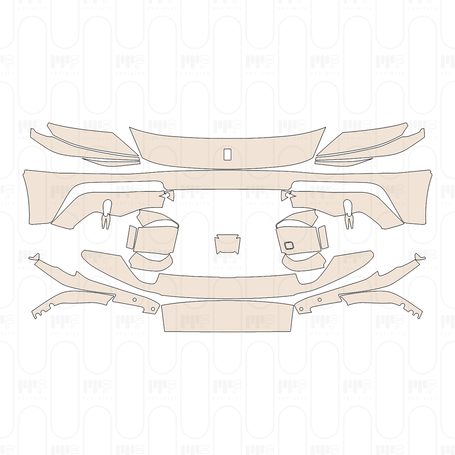Pre-Cut PPF Ferrari 12Cilindri Spider 2026