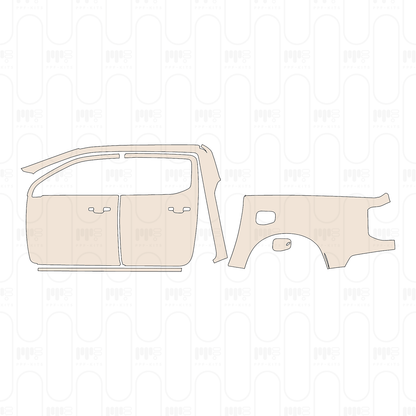 Pre-Cut PPF Ford Ranger (EU) MS-RT Double Cab 2026