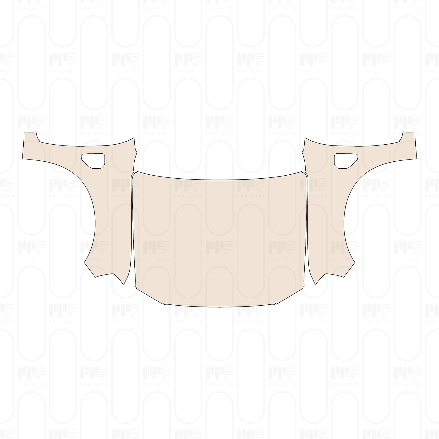 Pre-Cut PPF Ford Ranger (EU) Wildtrak 2025