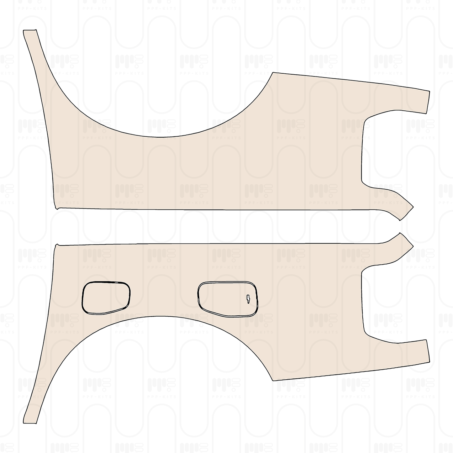 Pre-Cut PPF Ford Ranger (EU) Wildtrak 2025