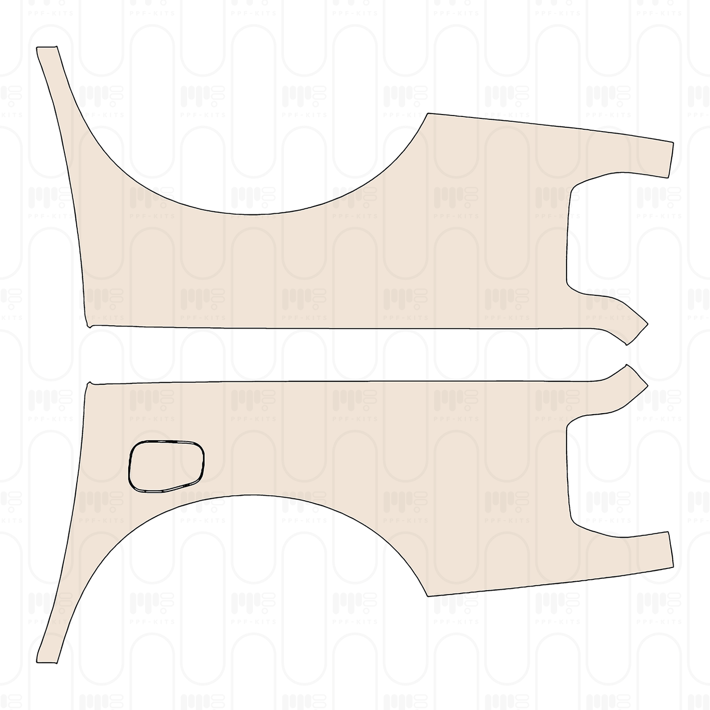 Pre-Cut PPF Ford Ranger (EU) Wildtrak 2025
