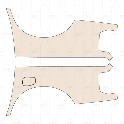 Pre-Cut PPF Ford Ranger (EU) Wildtrak 2025