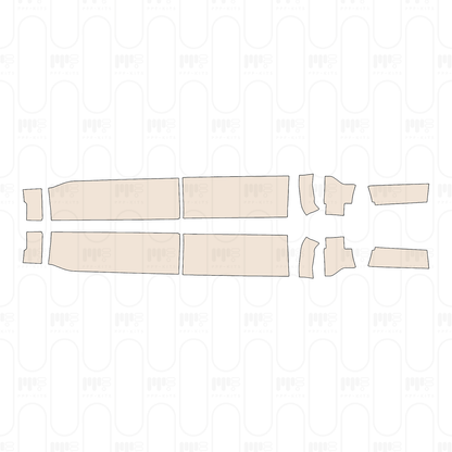 Pre-Cut PPF Ford F-150 SuperCrew King Ranch 2025