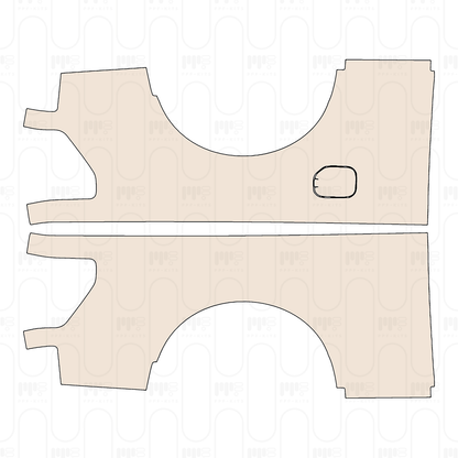 Pre-Cut PPF Ford F-150 SuperCrew King Ranch 2025
