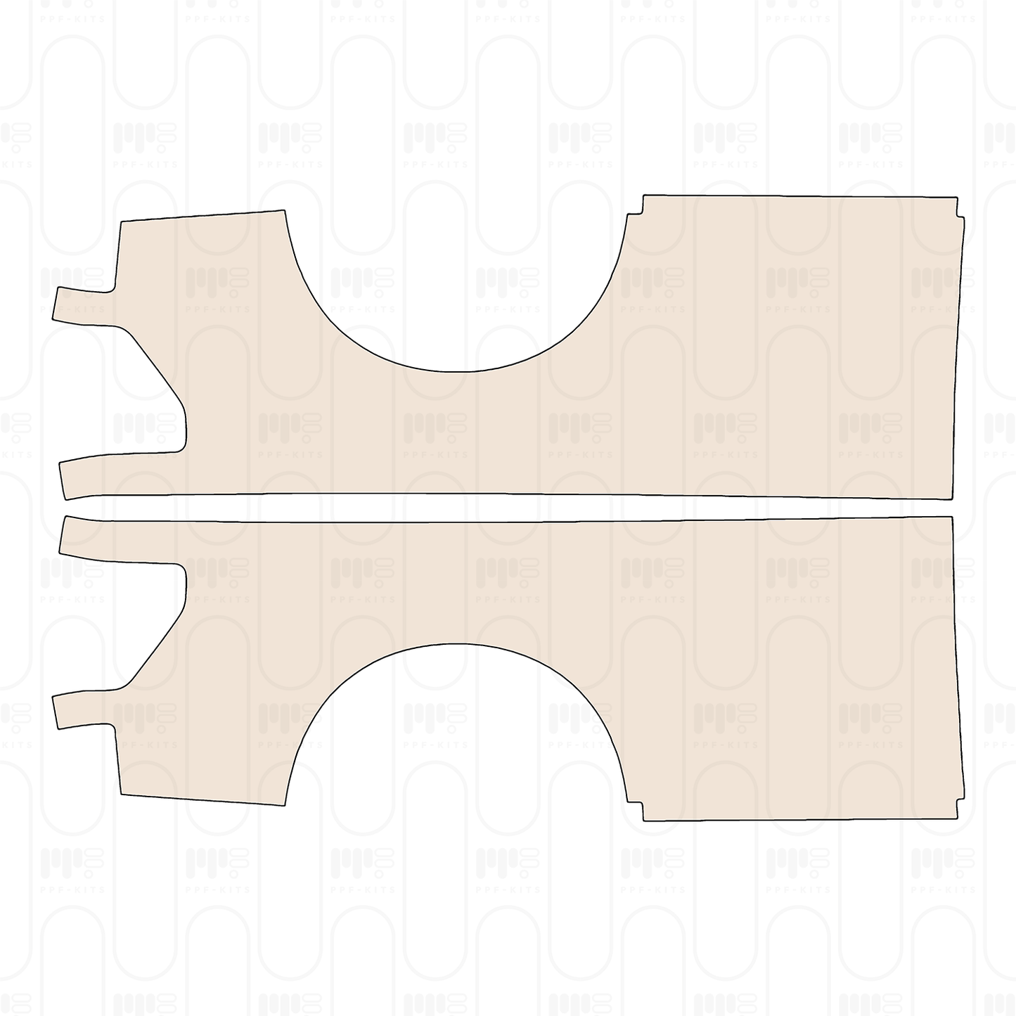 Pre-Cut PPF Ford F-150 SuperCrew King Ranch 2025