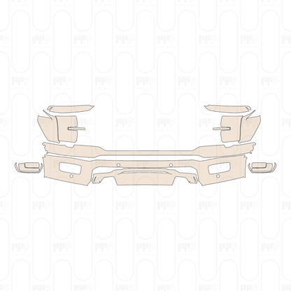 Pre-Cut PPF Ford F-150 SuperCrew King Ranch 2025