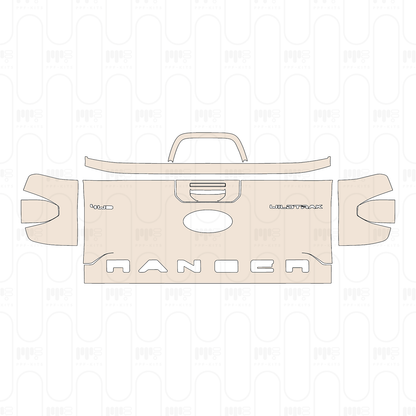 Pre-Cut PPF Ford Ranger (EU) Wildtrak 2025