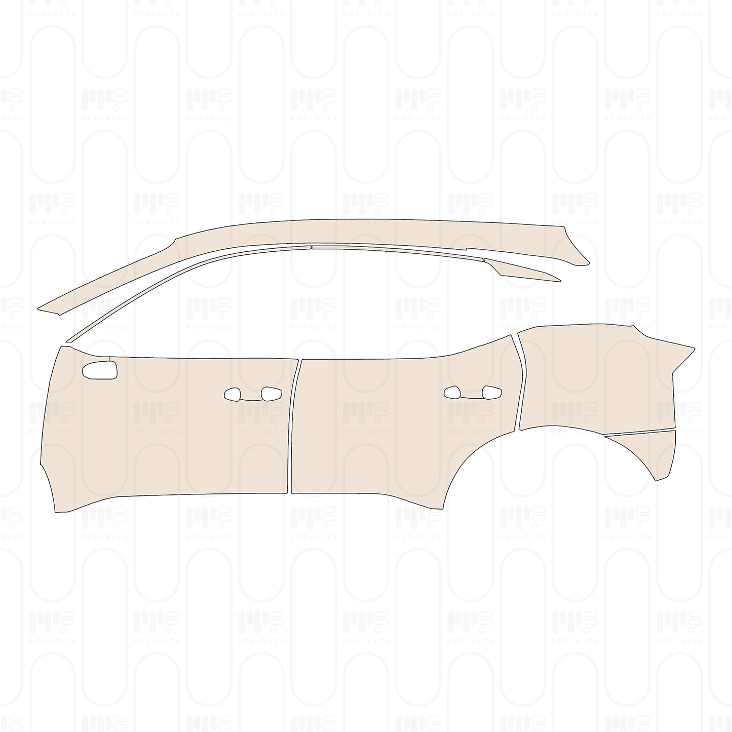 Pre-Cut PPF Nissan Kicks (US) SR 2025