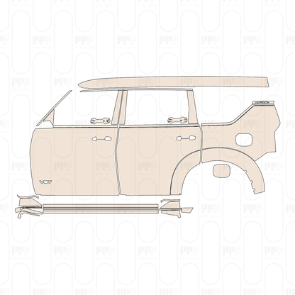 Pre-Cut PPF Nissan Patrol (ME) Nismo 2025