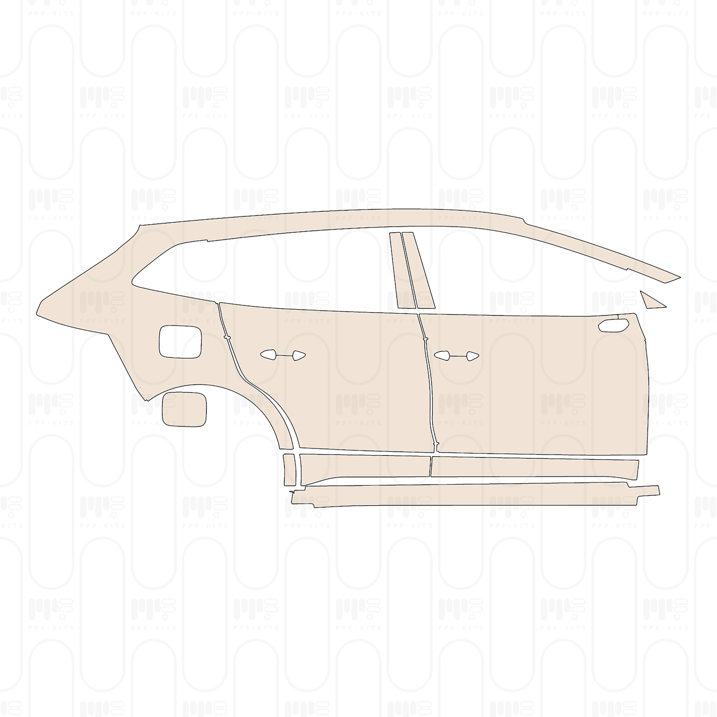 Pre-Cut PPF Skoda Enyaq iV (EU) vRS 2025