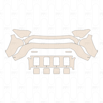 Pre-Cut PPF Toyota 4 Runner SR5 2025