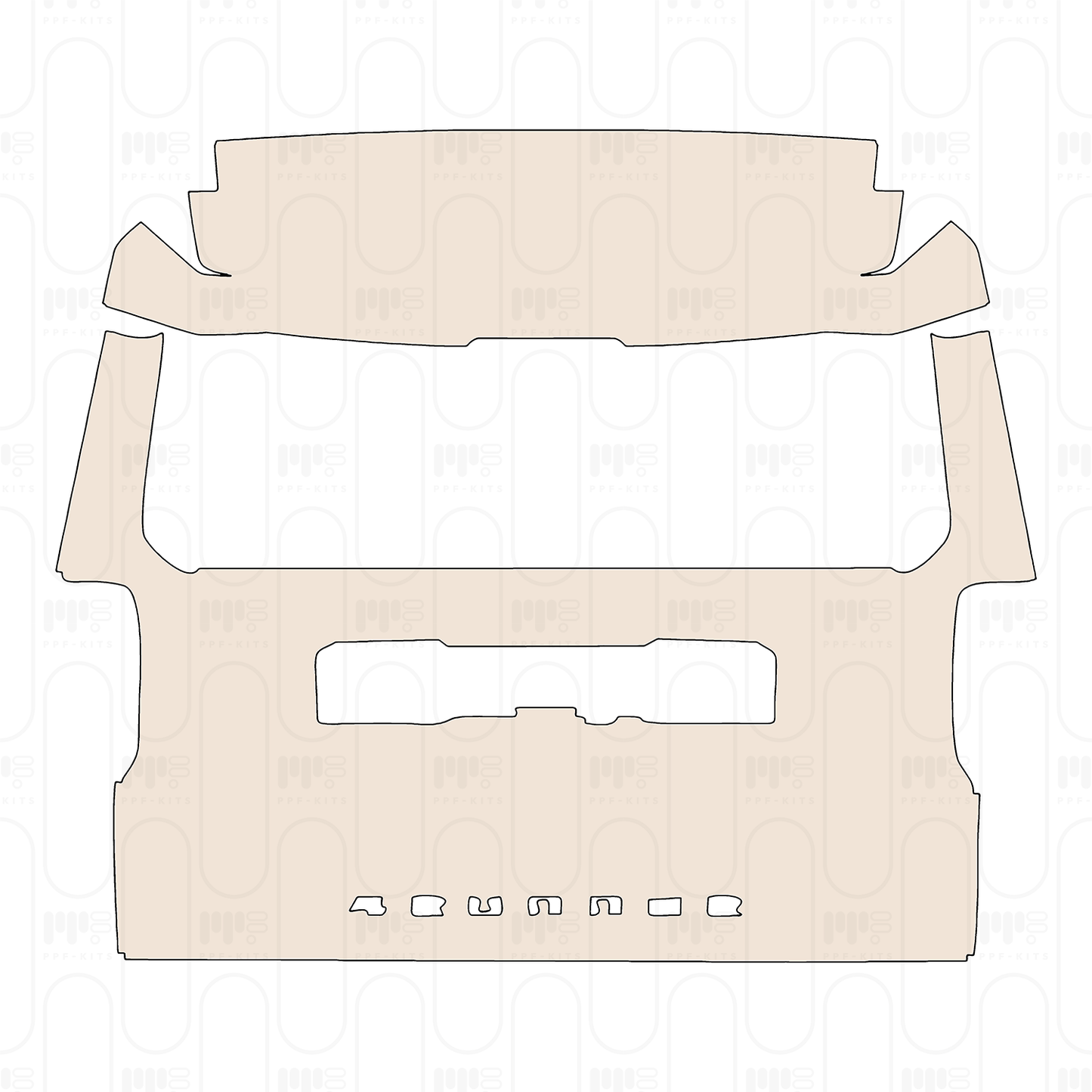 Pre-Cut PPF Toyota 4 Runner SR5 2025