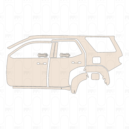 Pre-Cut PPF Toyota 4 Runner TRD Off-Road 2025